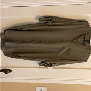 Army green shirt/dress